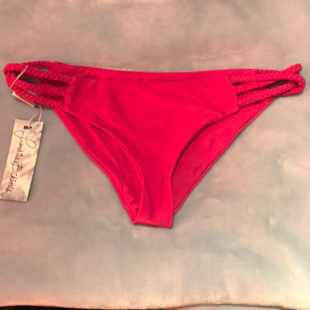 Raspberry pink swim bottoms